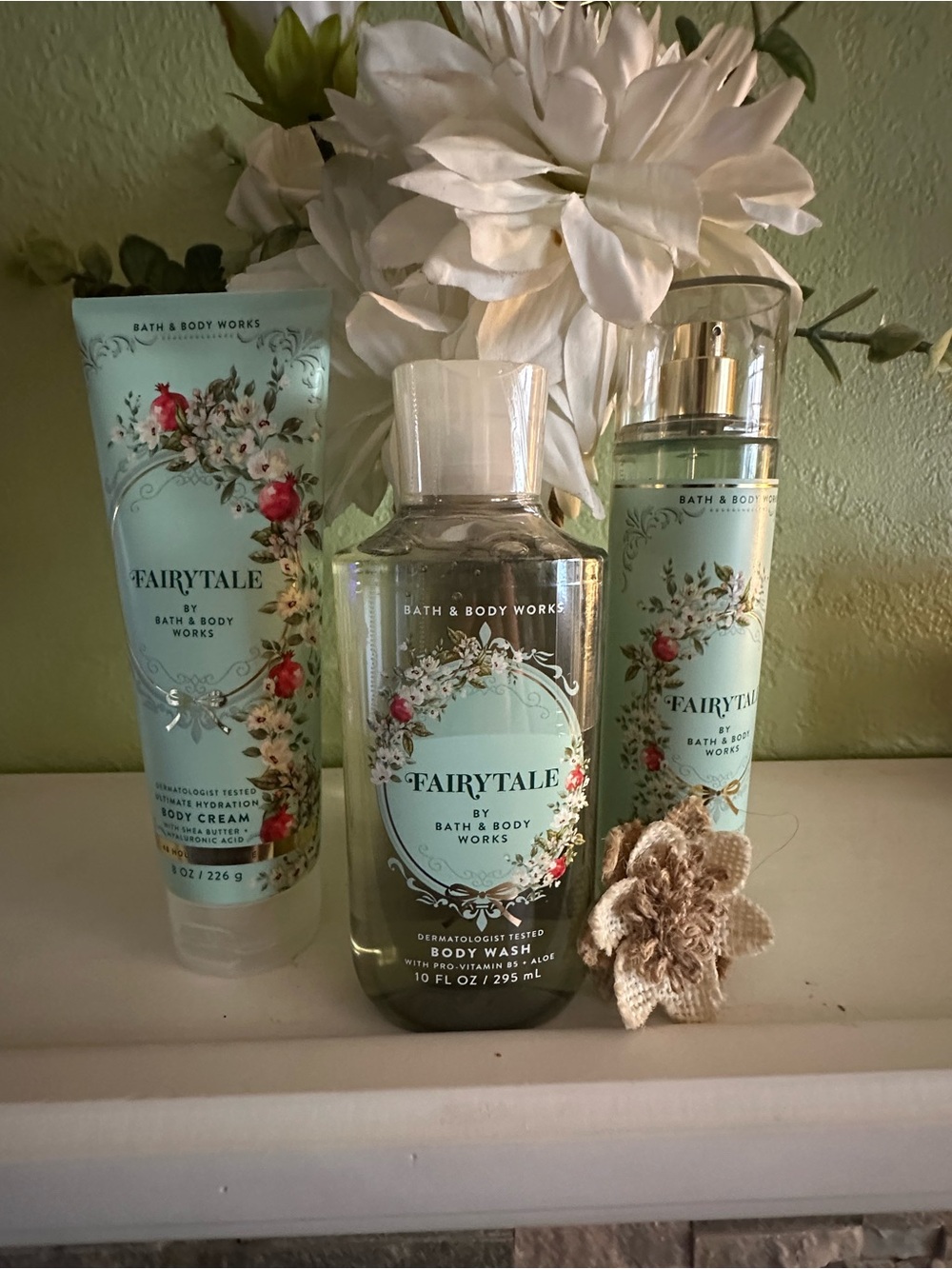 Bath & Body Works Fairytale Trio in Light Teal